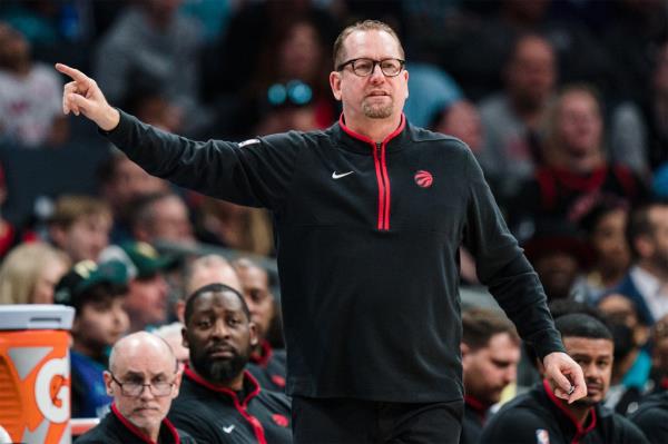 Former Raptors coach Nick Nurse was hired by the 76ers on Monday.