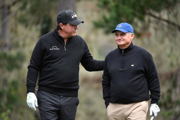 `PGA Tour board member Jimmy Dunne, pictured with Phil Mickelson, helped broker the deal with LIV Golf and said he would kill anyone involved with 9/11 himself.
