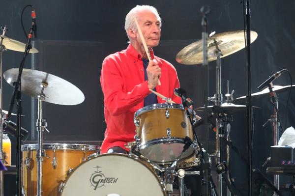 Charlie Watts hits MetLife Stadium with The Rolling Sto<em></em>nes in 2019.