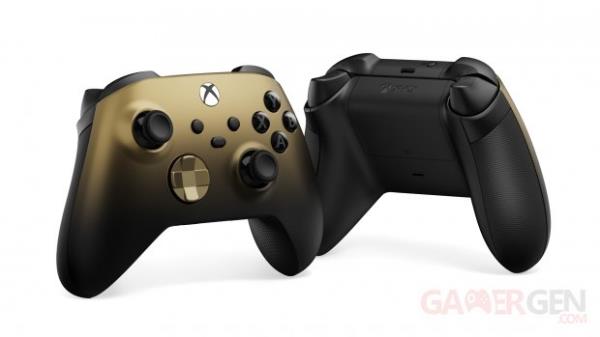 Xbox:一款光芒四射的金色阴影特别版控制器亮相