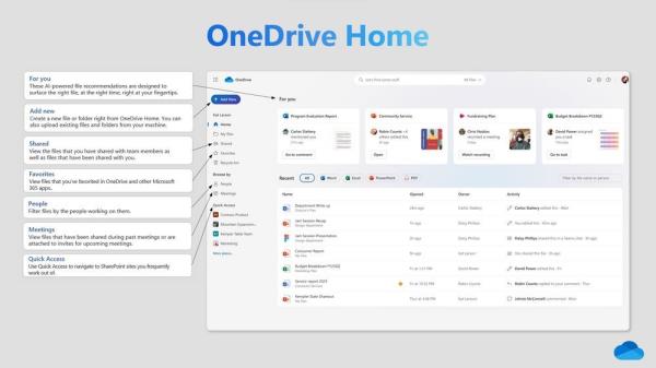 微软揭开了新一代OneDrive的面纱